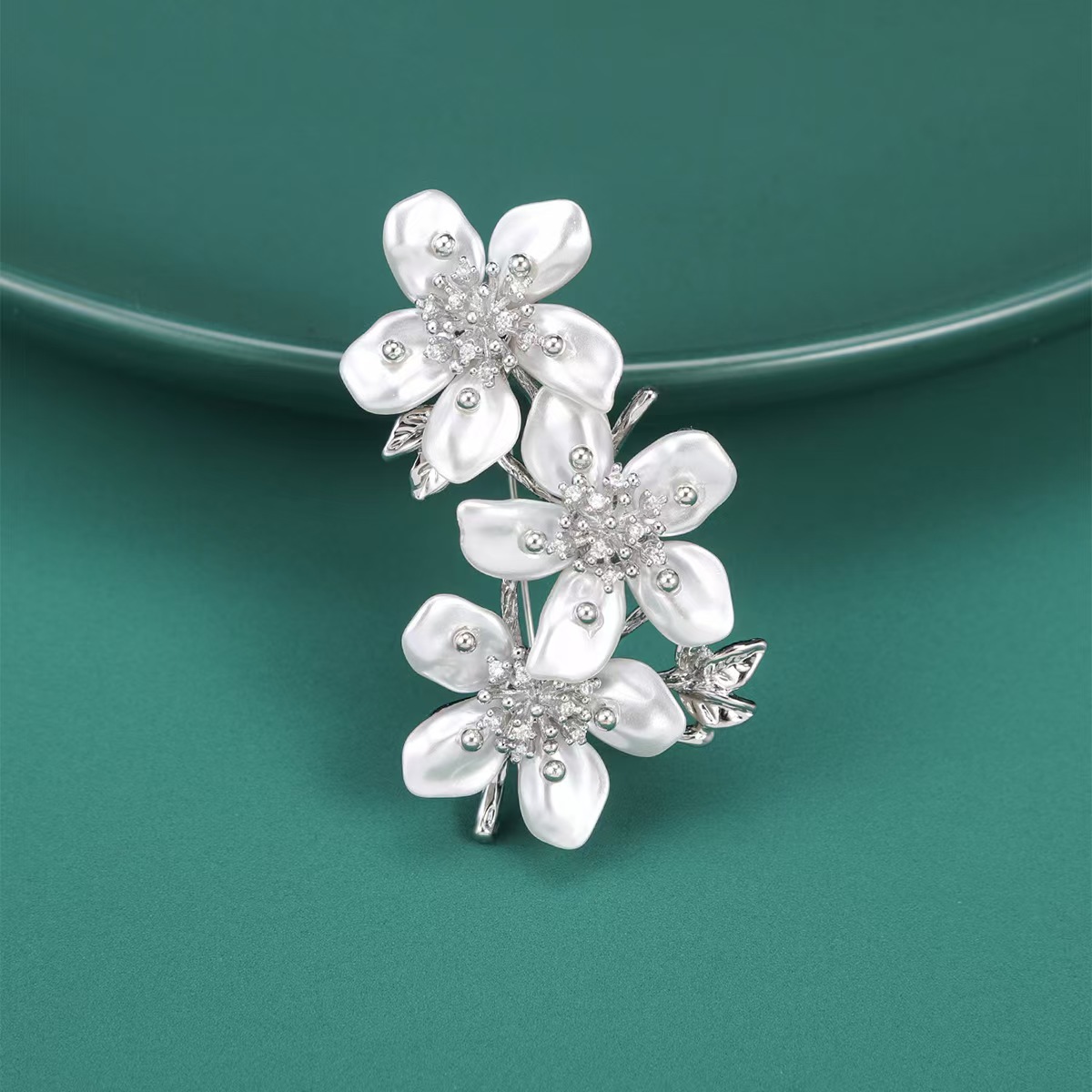 胸针/金榜题名/莫桑钻胸针/胸针复古/吧唧细节图