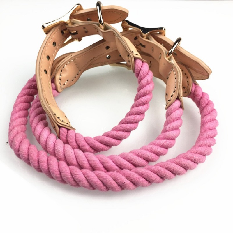 Pet leather collars, pet accessories, collar supplies, pet necklaces, pet supplies, durable and comfortable Specification drawing