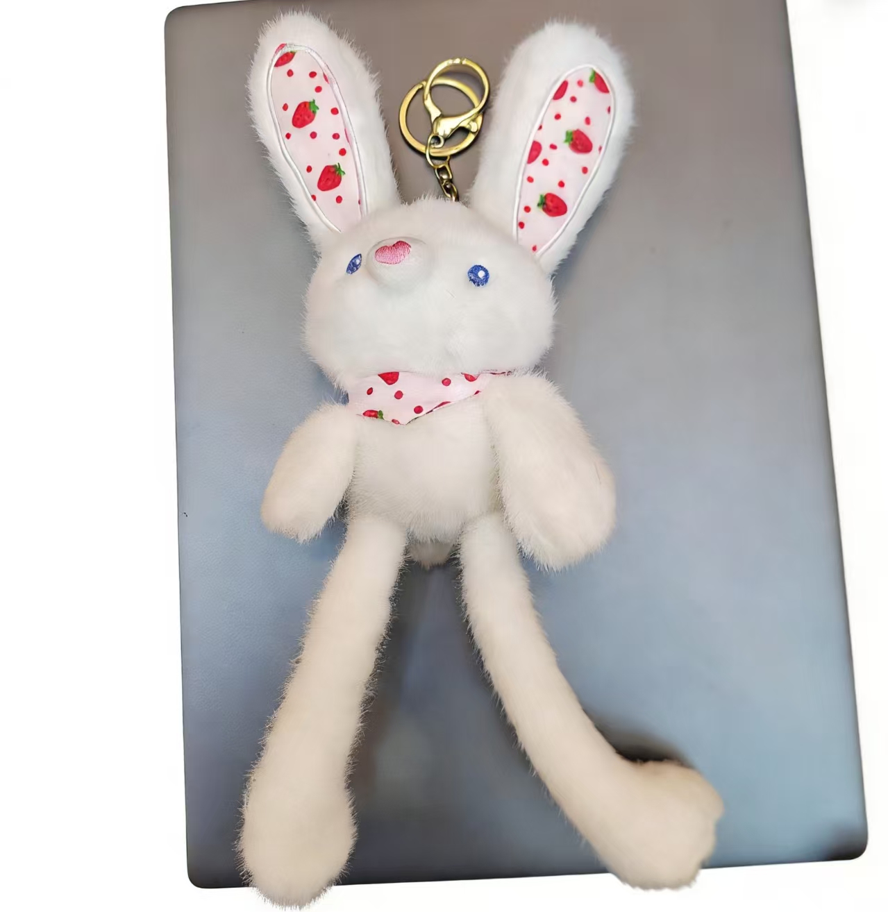 Plush toy rabbits, cute plush animal city pendants, little foal pendants, cute and fun puppet gifts