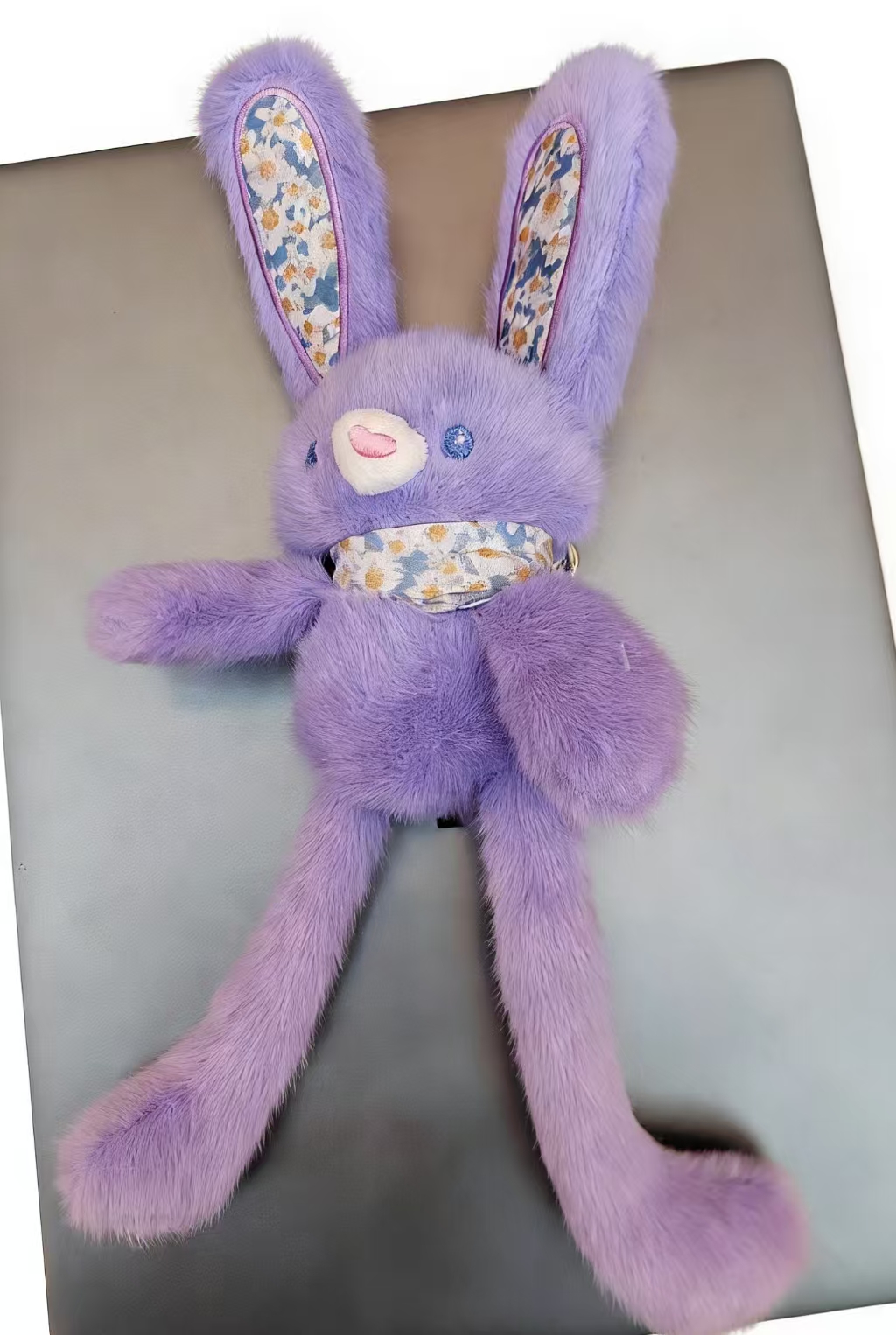 Plush toy rabbits, cute plush animal city pendants, little foal pendants, cute and fun puppet gifts details Picture