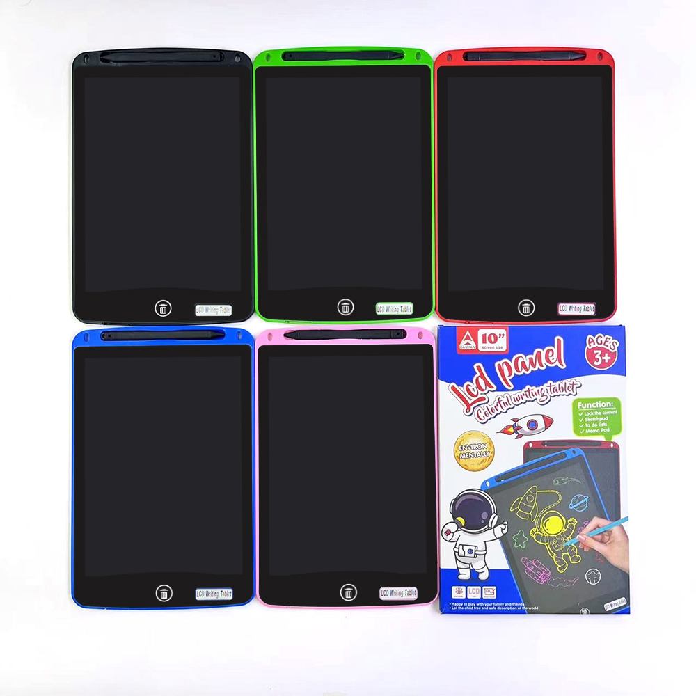 1002儿童手绘画板10英寸算数写字小帮手百变玩具