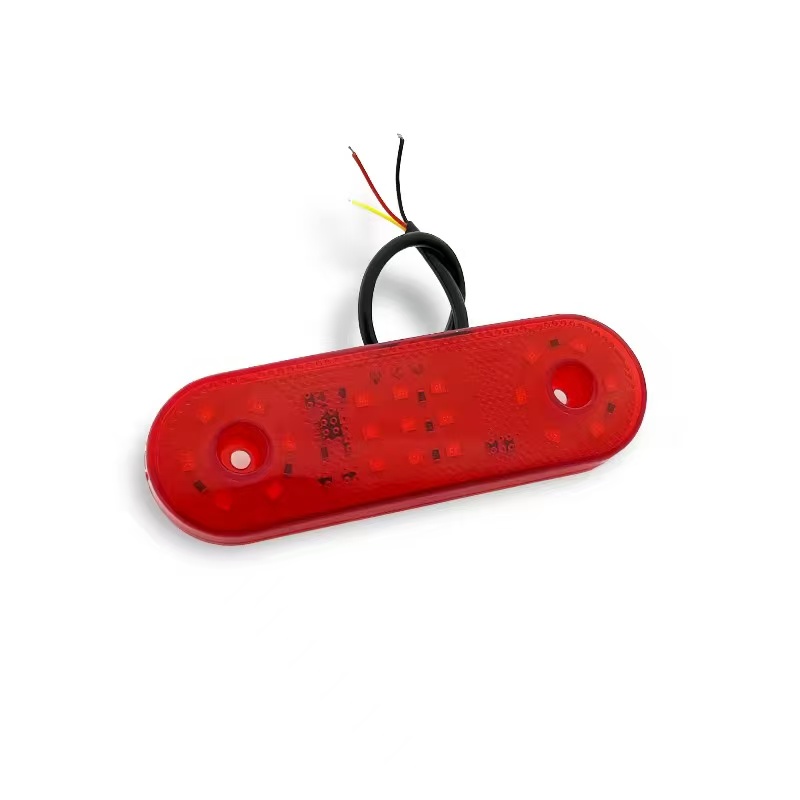 The new model of truck side lights, 21LED truck flashing taillights, width indicator lights, focused oval-shaped truck side lights, 12-24V Item Picture