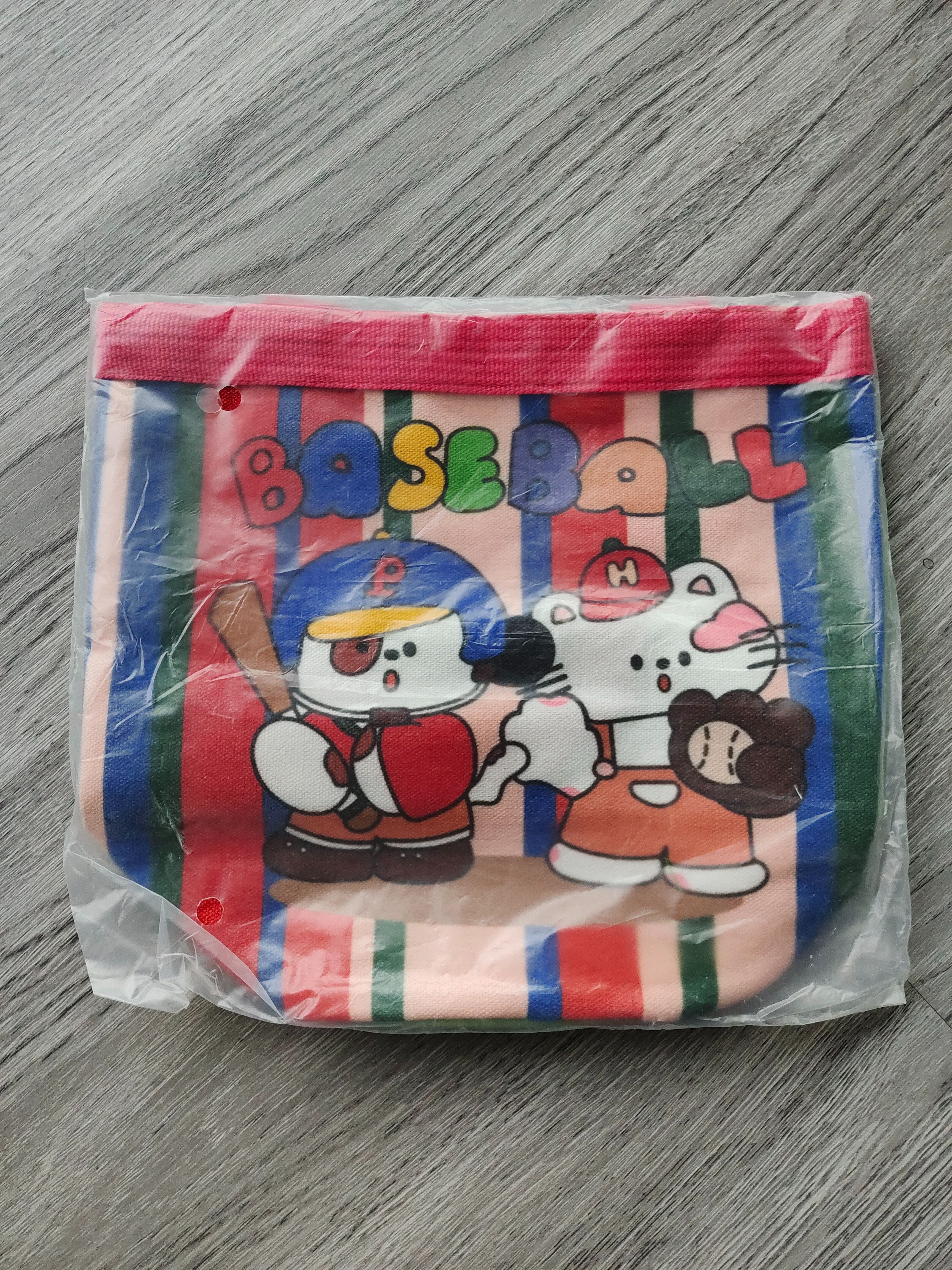 可爱涂鸦水桶包ins印花圆筒棒球