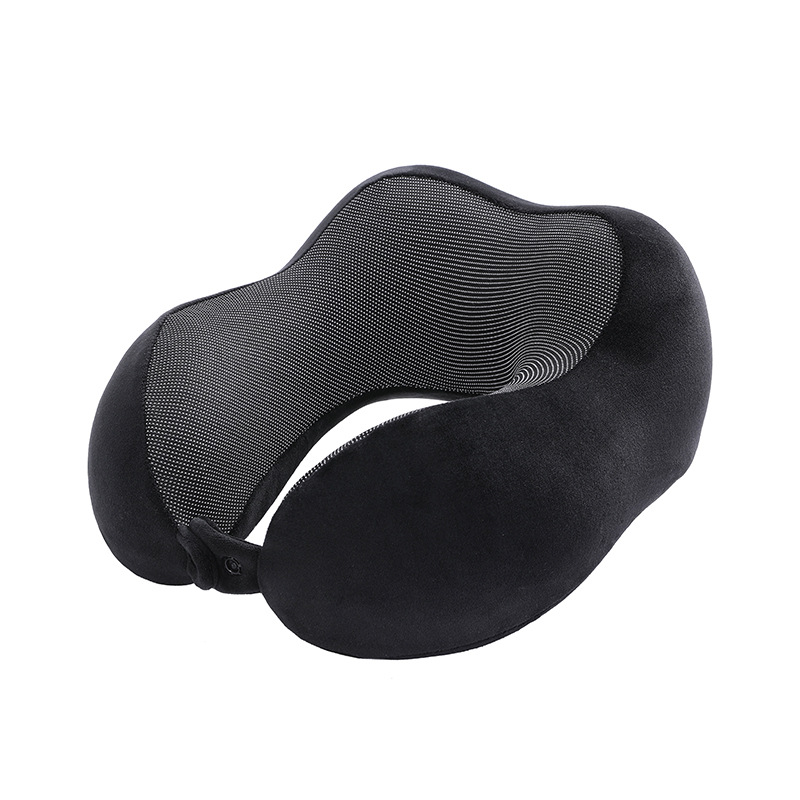 Summer bestselling travel airplane pillow, office prone sleeping space cotton U-shaped adult business neck pillow core Item Picture