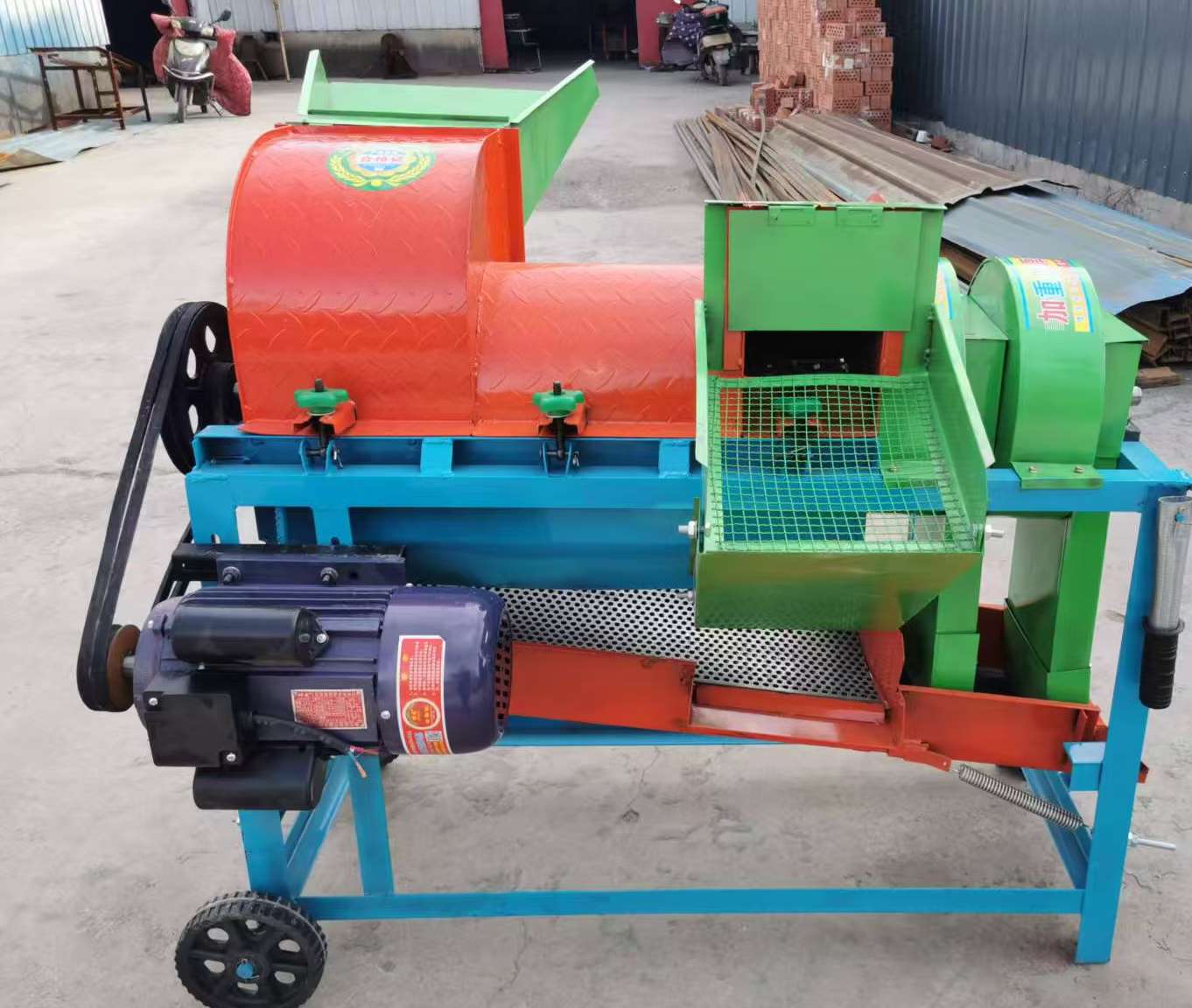 养殖机械多功能脱粒机多功能脱皮机多功能扒皮机玉米大豆脱粒机高粱小豆小麦脱粒机细节图