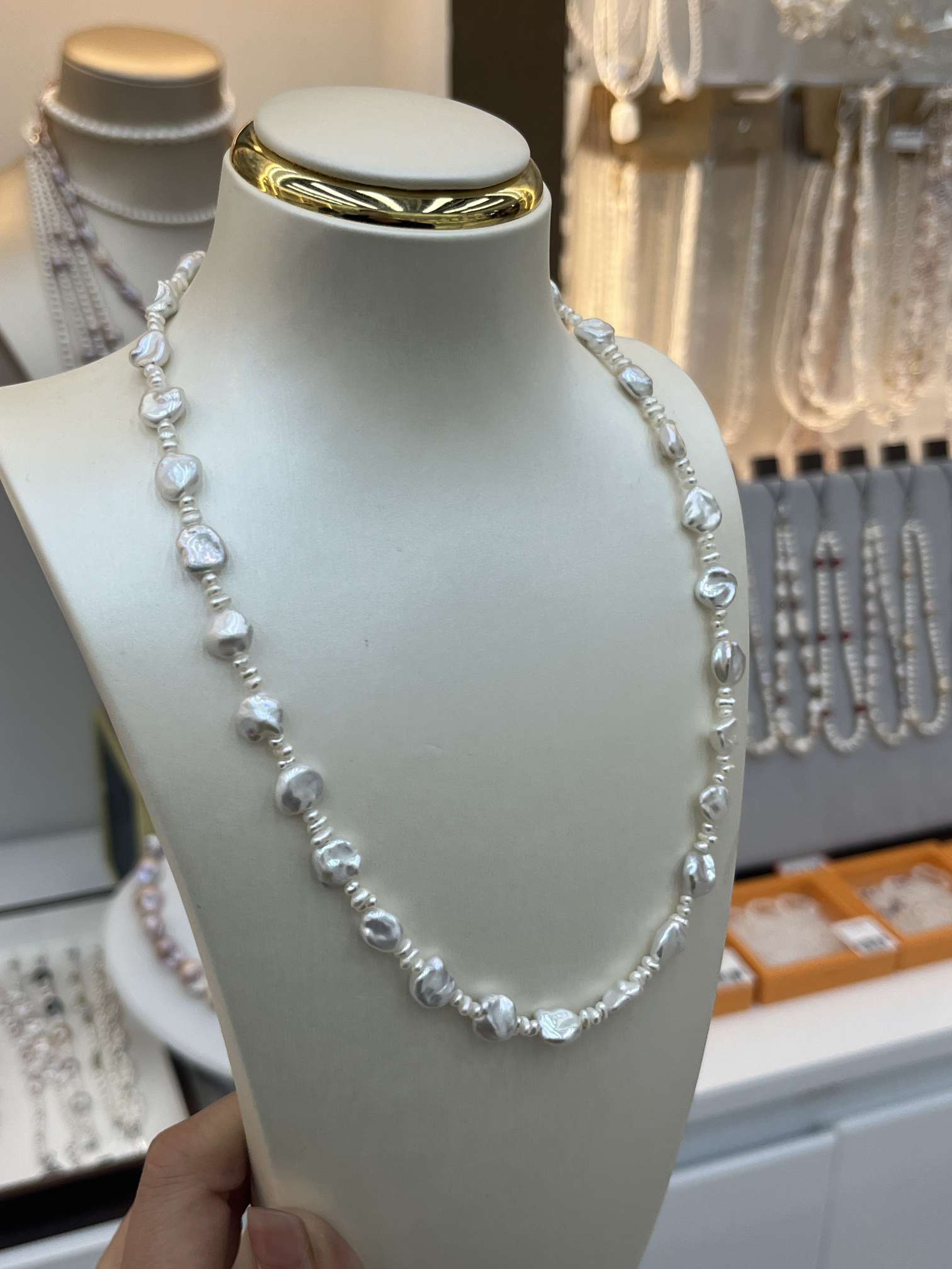 Natural knitted silver fragment design simple and fashionable S925 sterling silver tail chain, a popular online hit Item Picture