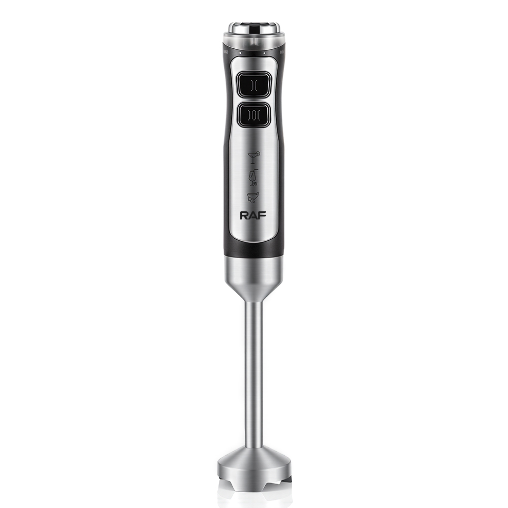RAF European standard cross-border new stainless steel hand-held stick blender, multi-functional household food cooking, supplementary food baking details Picture