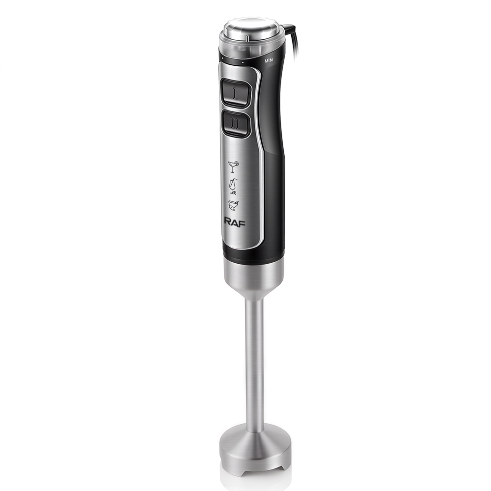 RAF European standard cross-border new stainless steel hand-held stick blender, multi-functional household food cooking, supplementary food baking Specification drawing