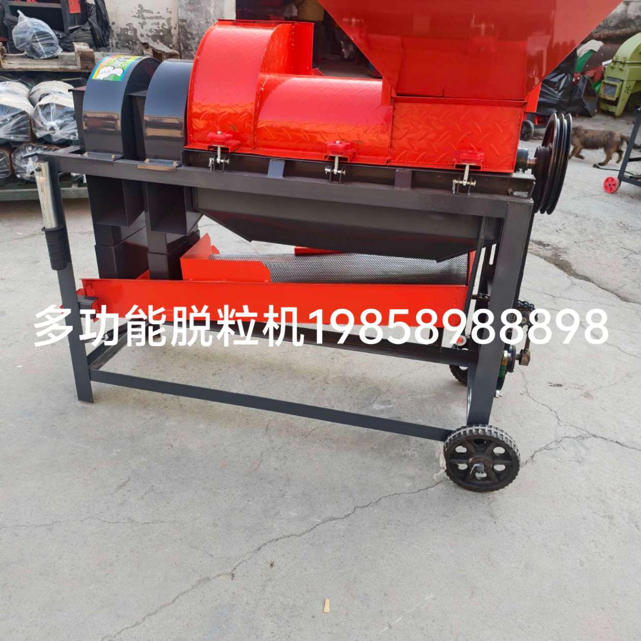 养殖机械多功能脱粒机多功能脱皮机多功能扒皮机玉米大豆脱粒机高粱小豆小麦脱粒机详情图10