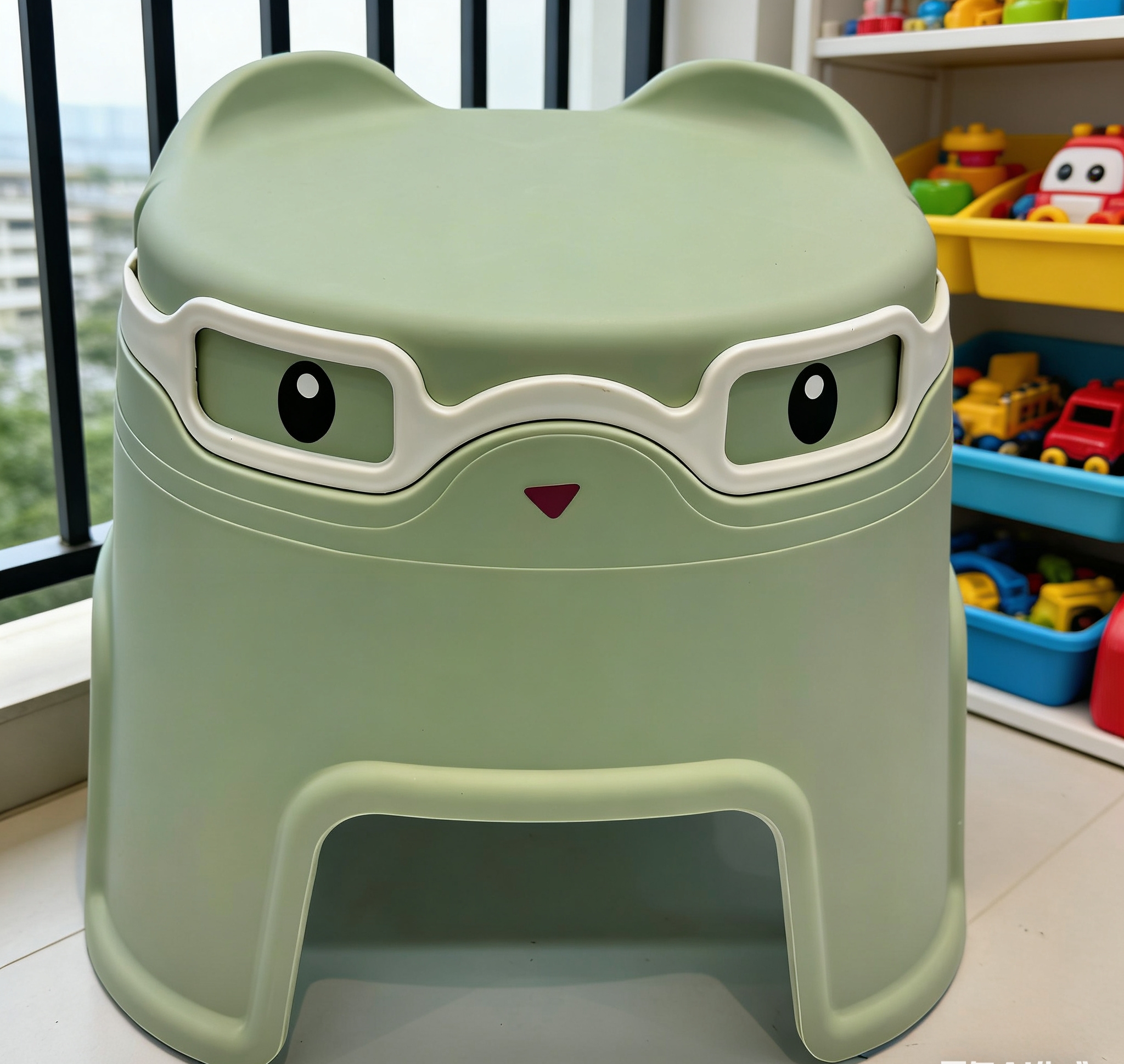 Wholesale of children's cartoon-shaped stools, children's safety seats, baby bottles, baby products, and children's multi-functional seats Specification image