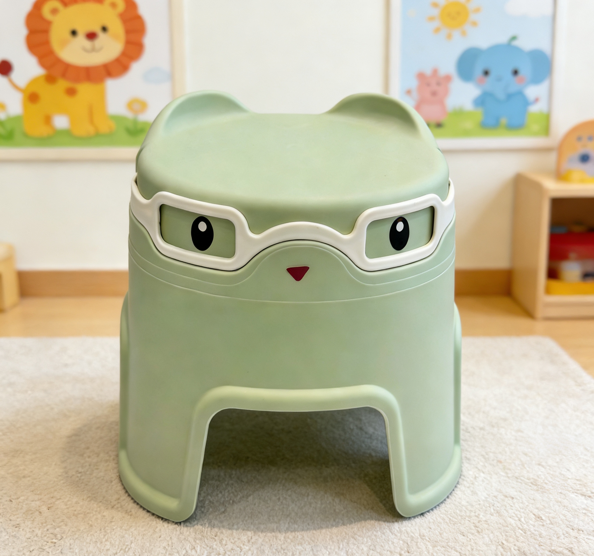 Wholesale of children's cartoon-shaped stools, children's safety seats, baby bottles, baby products, and children's multi-functional seats