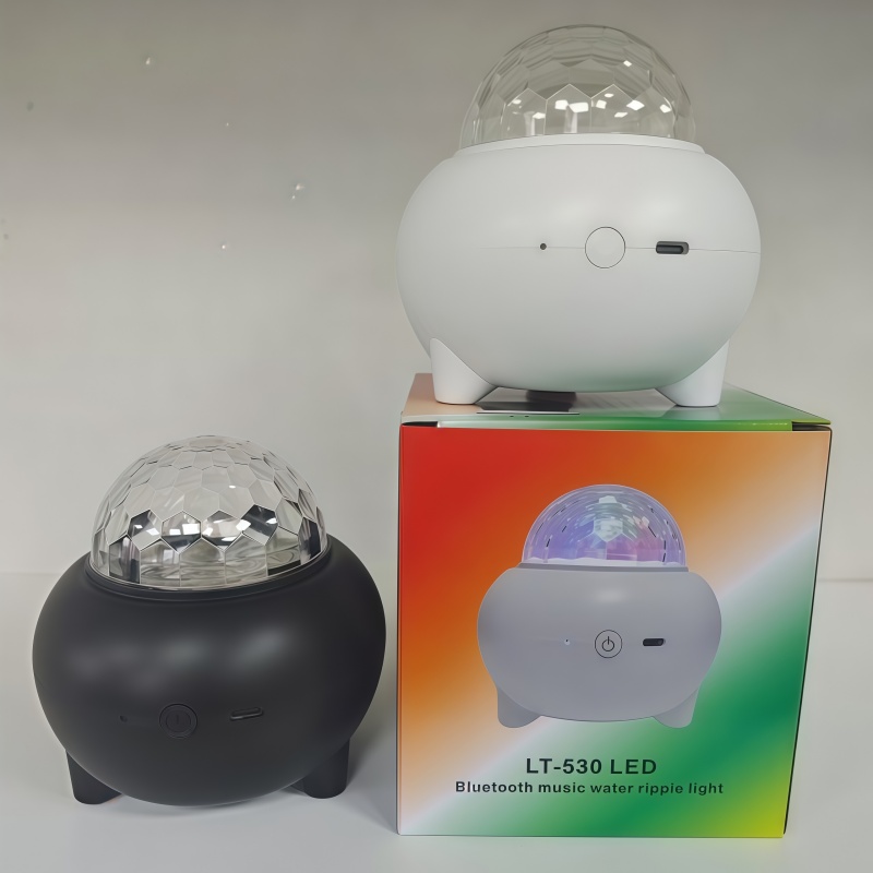 七彩旋转小魔球KTV闪光灯DJ 迷你水晶魔球灯星空灯舞台激光灯详情6