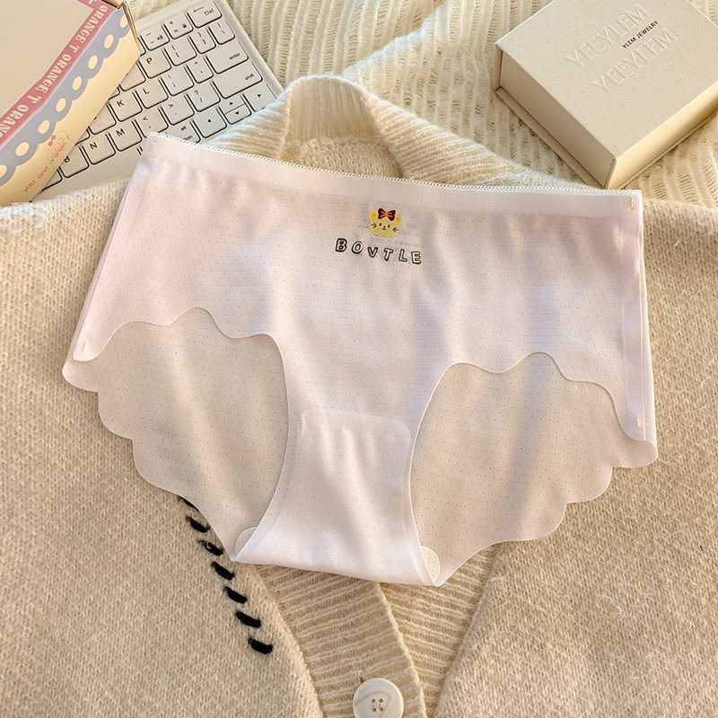8893# European and American export surplus goods, seamless ice silk underwear, women's triangle pants, breathable, thin and comfortable triangle underwear, women's underwear, sexy underwear, QNI Item Picture