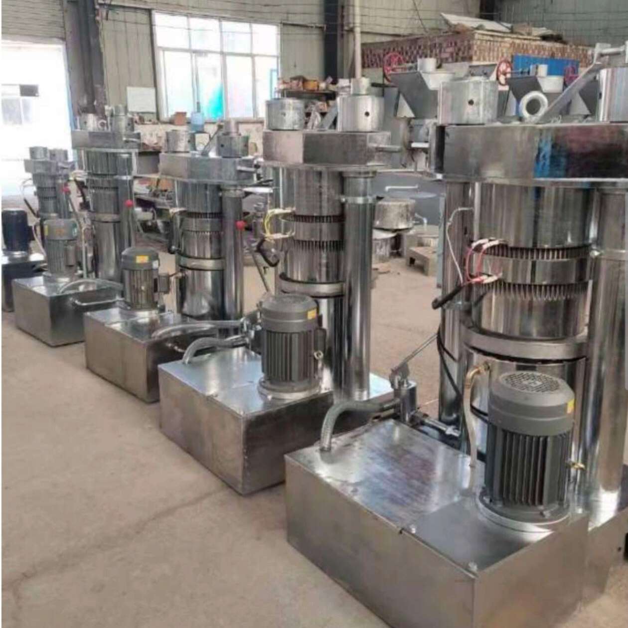 出口供应180/230/260型液压榨油机  商用榨油机 全自动榨油机生产线设备 芝麻压榨榨油机 腰果液压榨油机详情图10