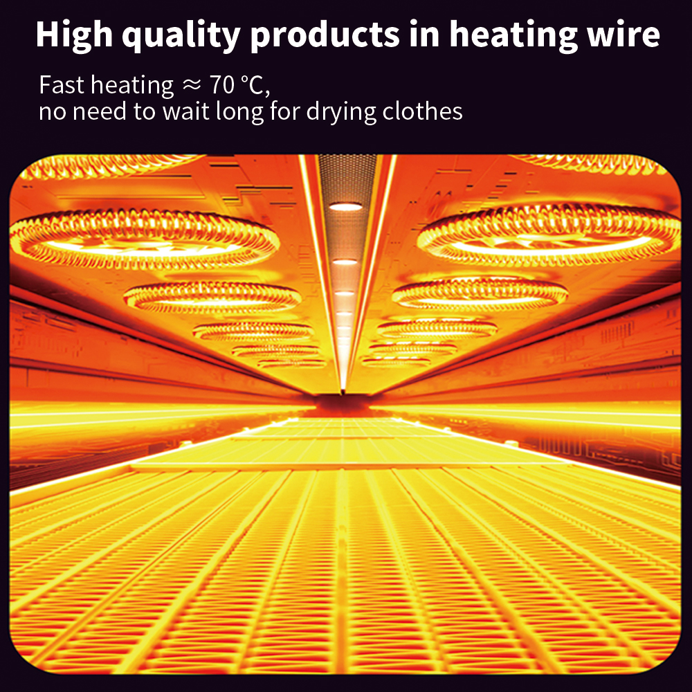 mini portable smart dryer, humanized automatic dryer, lightweight, portable and fast dryer Specification image
