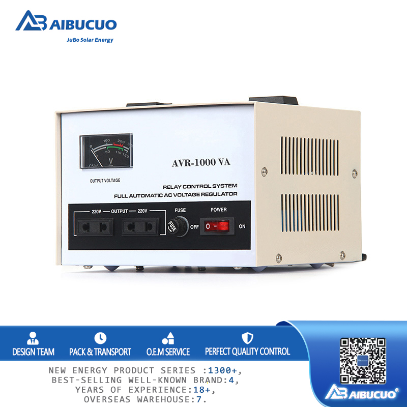 AIBUCUO巨舶出口全自动稳压器AVR-1000VA 2000VA家用自动稳压电源