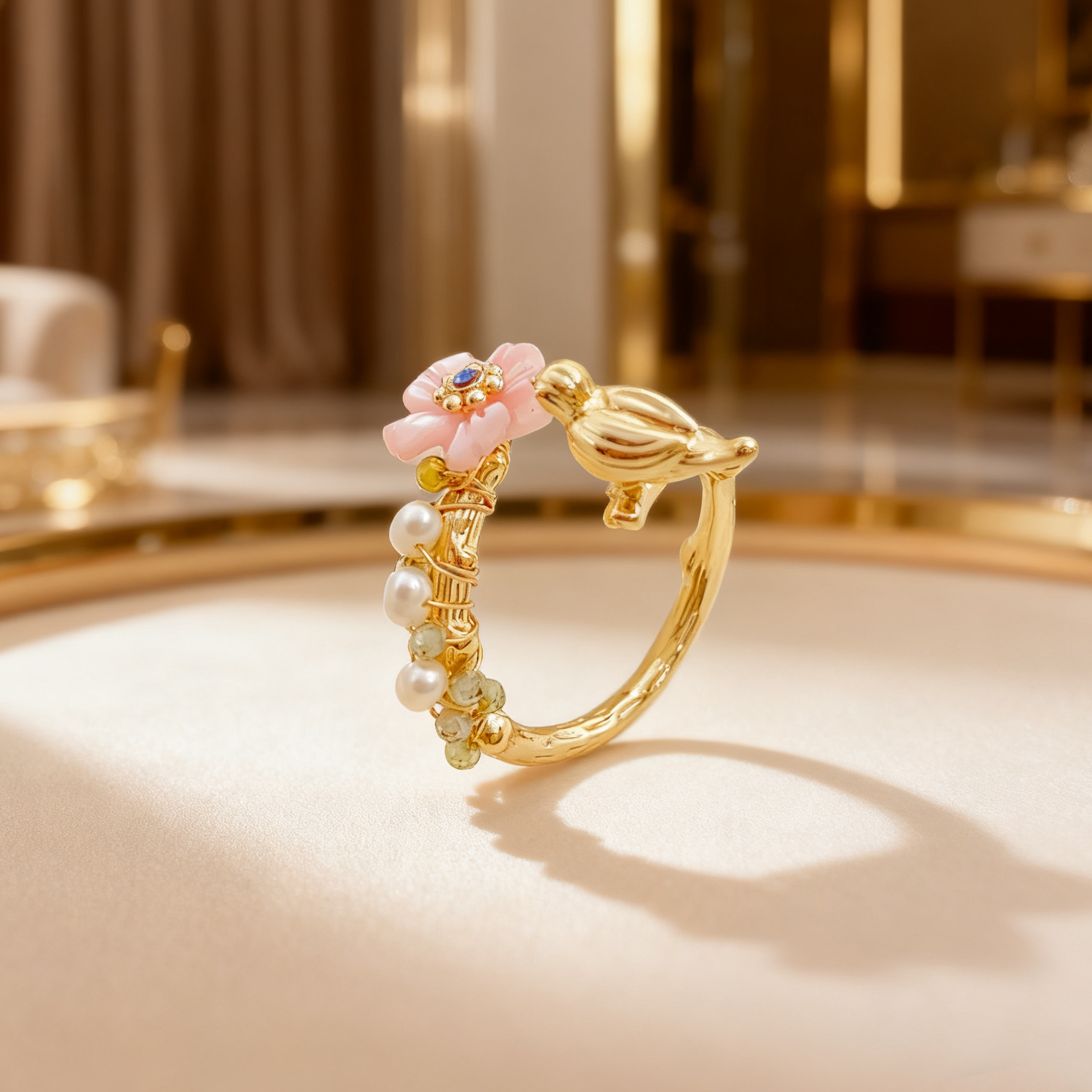 戒指/戒指男/莫桑钻/情侣戒指/戒指空托细节图