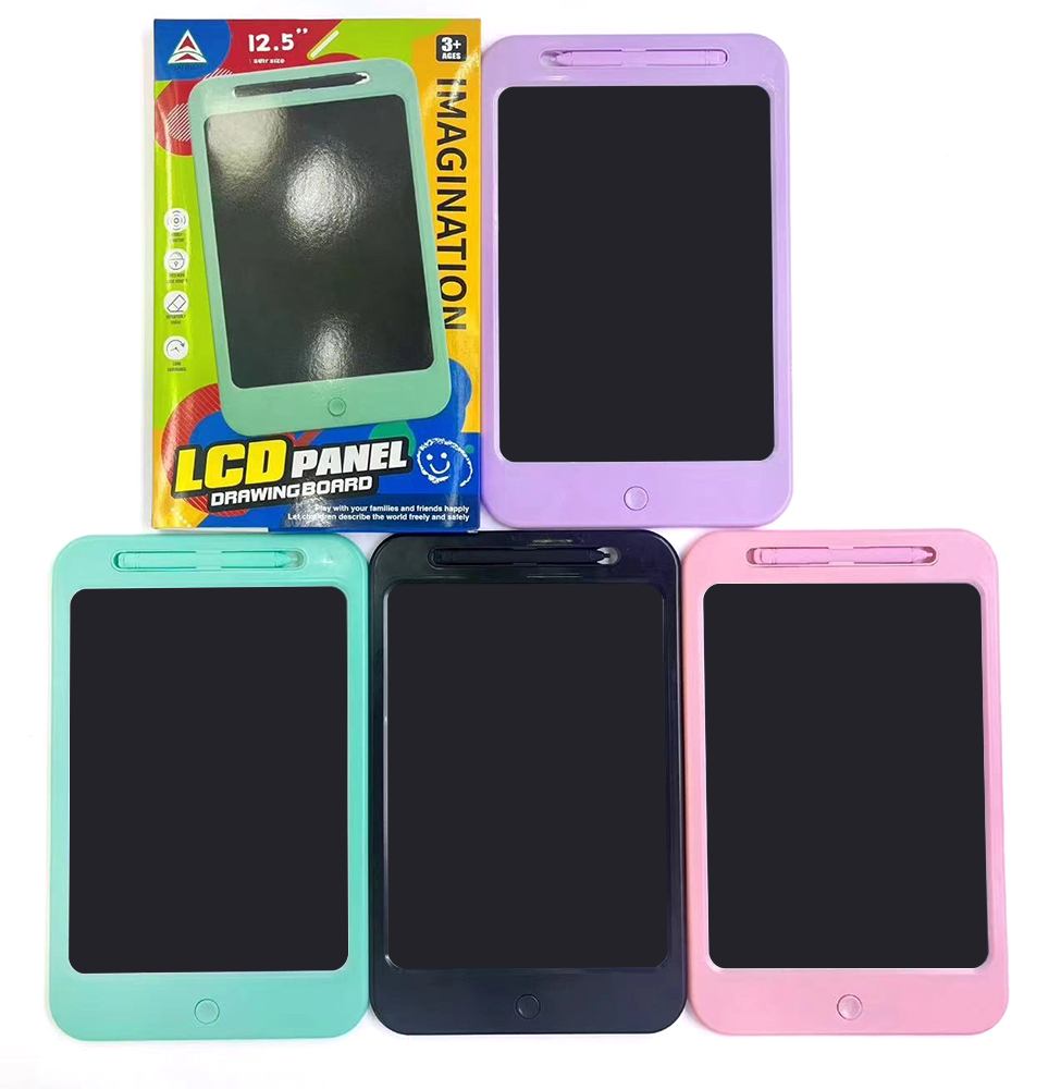 1205 Monochrome Graphics Tablet, electronic graphics tablet, LCD screen writing tablet, portable graphics tablet, creative drawing tablet, LCD display screen, writing and handwriting screen, practical learning tool Item Picture