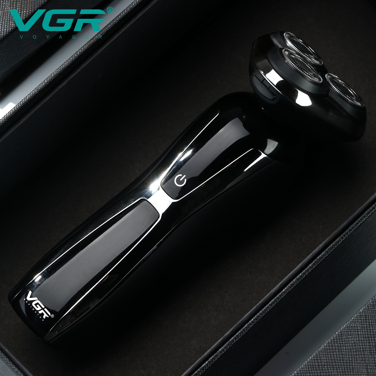 V390 Curved razor, dual-purpose charger and plug, USB charging, travel portable electric men's razor, cross-border V G R Specification image
