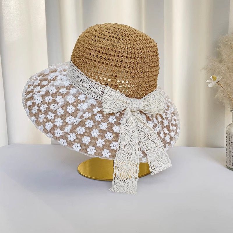 Ougensa milk silk full-width embroidered lace textile accessories, Chinese beaded webbing, leather decorative lace accessories detail image 3