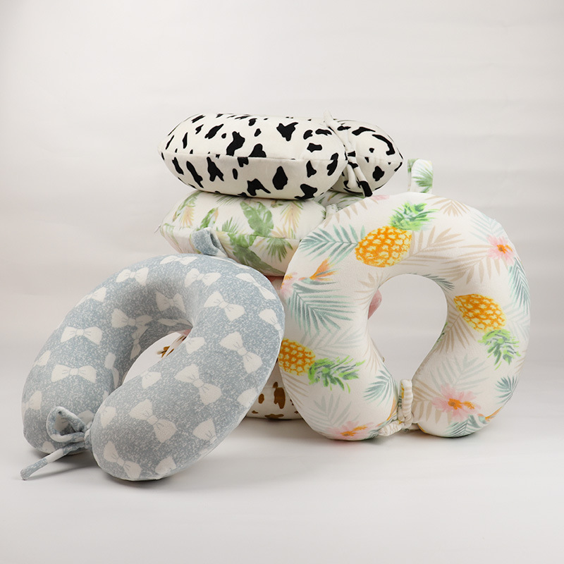 Memory foam U-shaped neck pillow, portable travel pillow, airplane nap neck protection pillow, car pillow, neck protection pillow Specification image