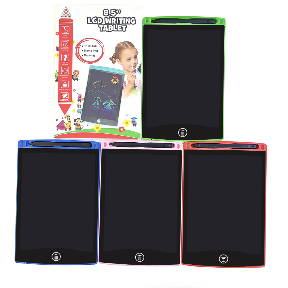 9002 Monochrome Graphics tablet, electronic drawing tablet, LCD screen graphics tablet, creative drawing design, wireless graphics tablet, portable learning tool, versatile toy details Picture