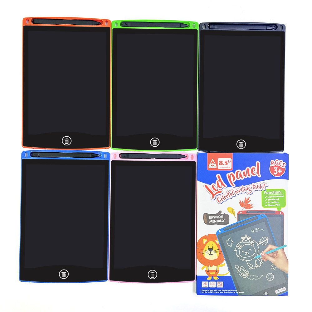 9002 Monochrome Graphics tablet, electronic drawing tablet, LCD screen graphics tablet, creative drawing design, wireless graphics tablet, portable learning tool, versatile toy Item Picture