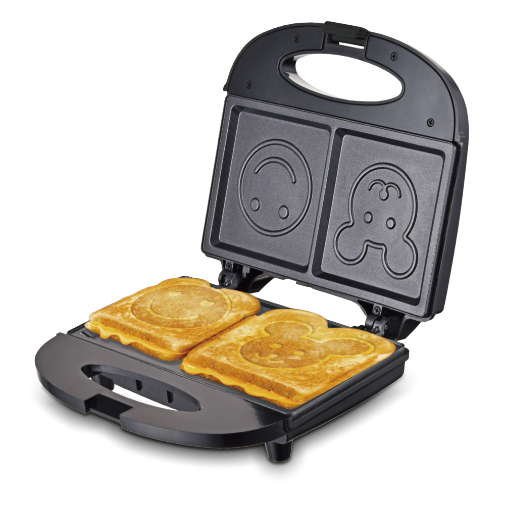 RAF European standard cross-border household special cartoon baking tray, double-sided breakfast machine, waffle machine, multi-functional bread machine Specification drawing