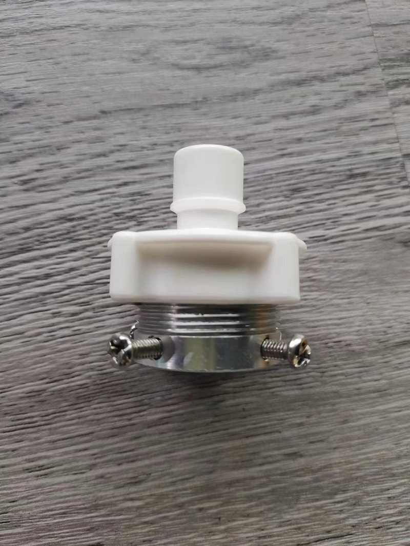 IFAN白色塑料接头金属螺纹底座太阳能热水管道压管机工程管道配件螺栓适用