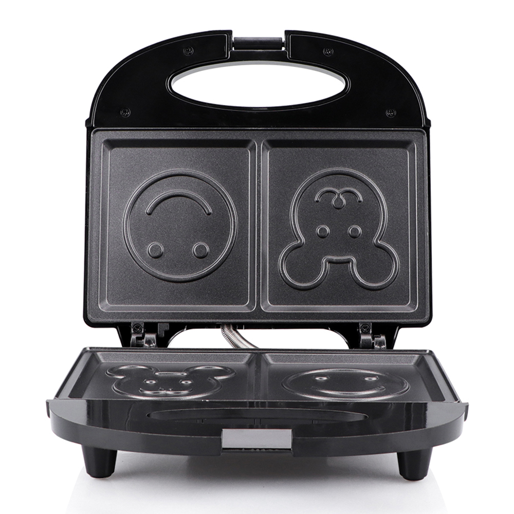 RAF European standard cross-border household special cartoon baking tray, double-sided breakfast machine, waffle machine, multi-functional bread machine Application Scenario
