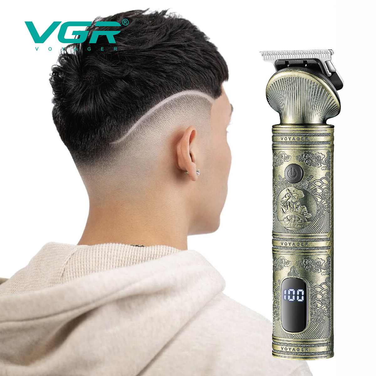 VGR962 Cross-border new product Hair clipper, professional retro oil hair clipper, professional electric hair clipper Item Picture