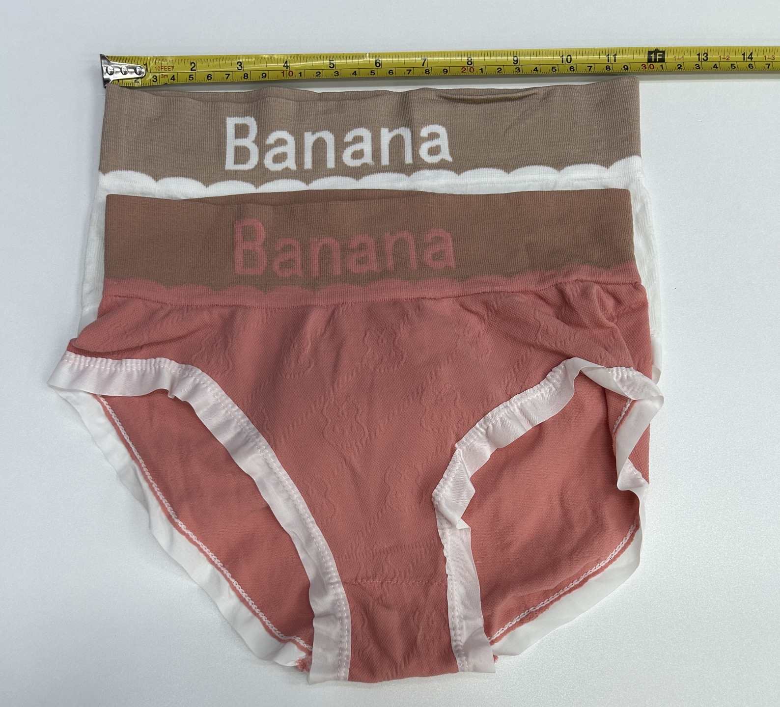 1488# Foreign trade export women's underwear Rabbit Banana New high-waisted underwear Women lift buttocks and tuck in abdomen large size breathable Japanese style ins seamless triangle pants QNI Specification drawing