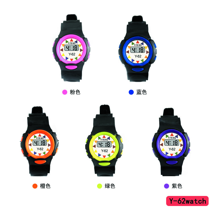 电子手表/手表/电子表显示屏/手表戒指/电子表产品图