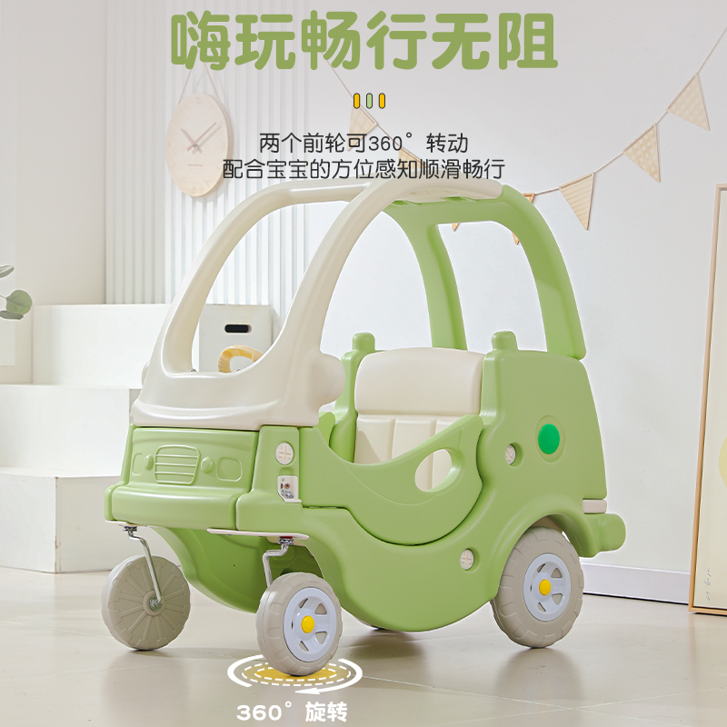 Children's baby walkers, baby toy cars, indoor home play castles, golden turtle cars, small cars, fire engines, thickened designs details Picture