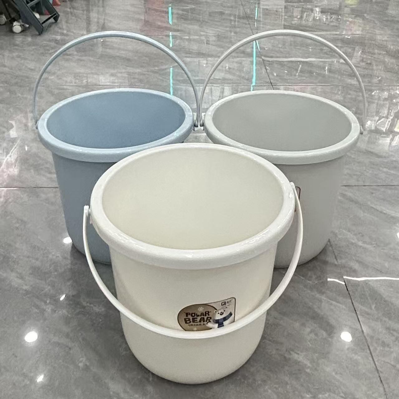 Multi-purpose plastic bucket, outdoor water bucket, pure water container, clinker lid, plastic packaging bottle, large-capacity water storage bucket Item Picture