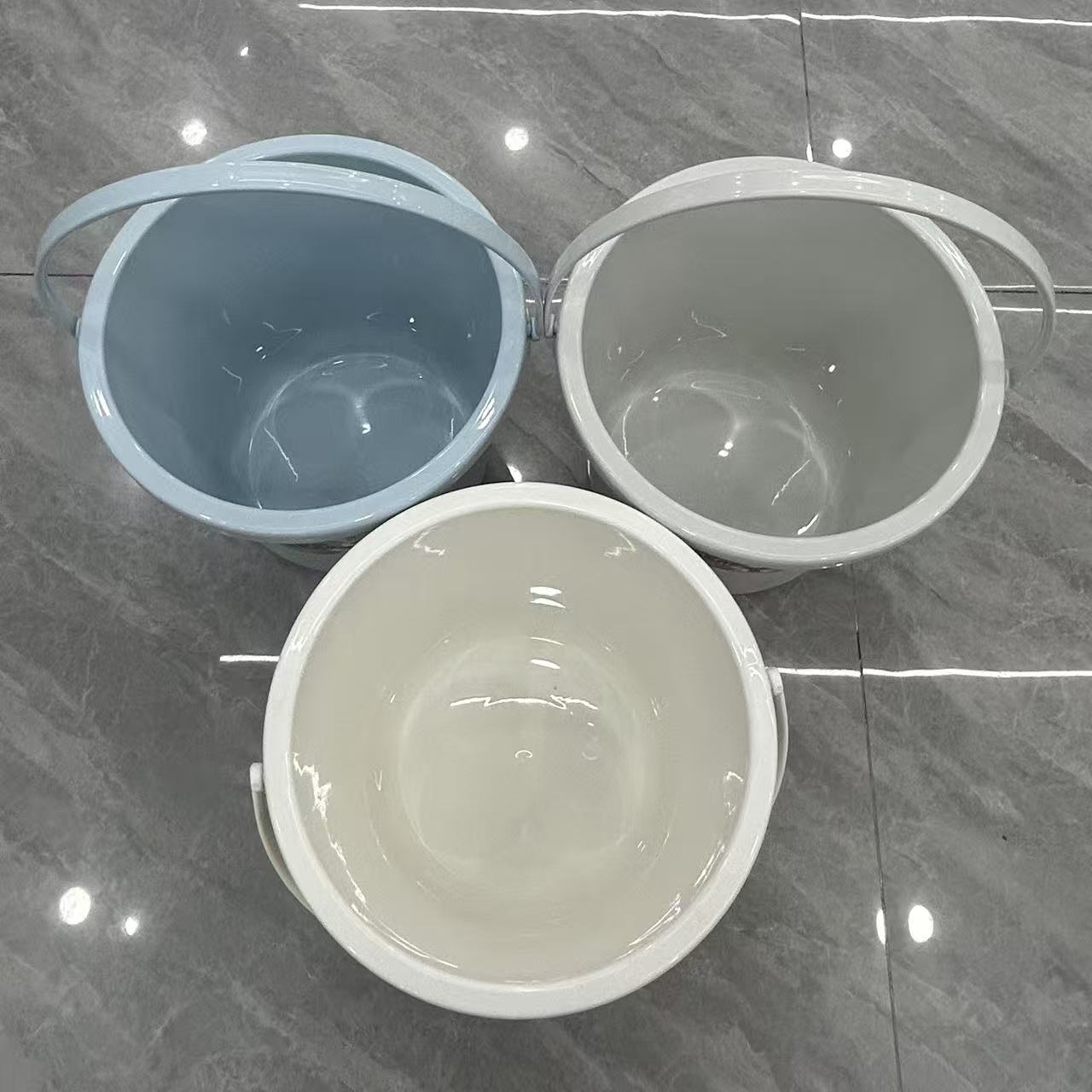 Multi-purpose plastic bucket, outdoor water bucket, pure water container, clinker lid, plastic packaging bottle, large-capacity water storage bucket Specification image
