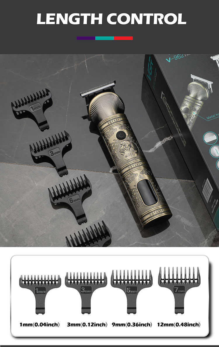 VGR962 Cross-border new product Hair clipper, professional retro oil hair clipper, professional electric hair clipper pic 7