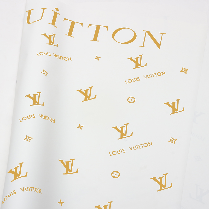 Xihua Nong Big Brand Paper - New LV Flower Wrapping Paper, High-end light Luxury Paper, diy Handmade Gift Bouquet wrapping Paper, Waterproof Flower shop floral art pic 3