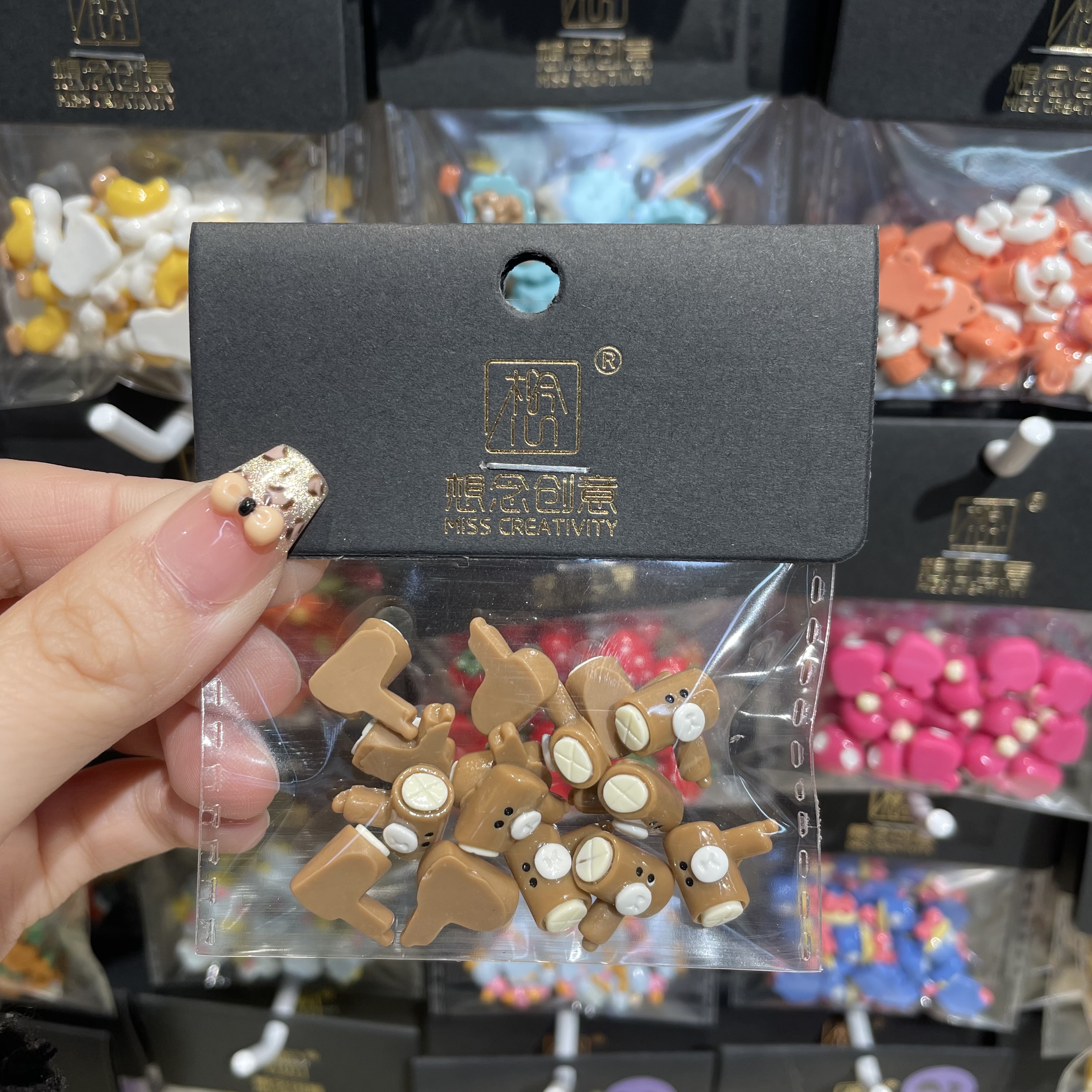 想念创意迷你熊熊吹风机^创意潮流DIY套装^详情7