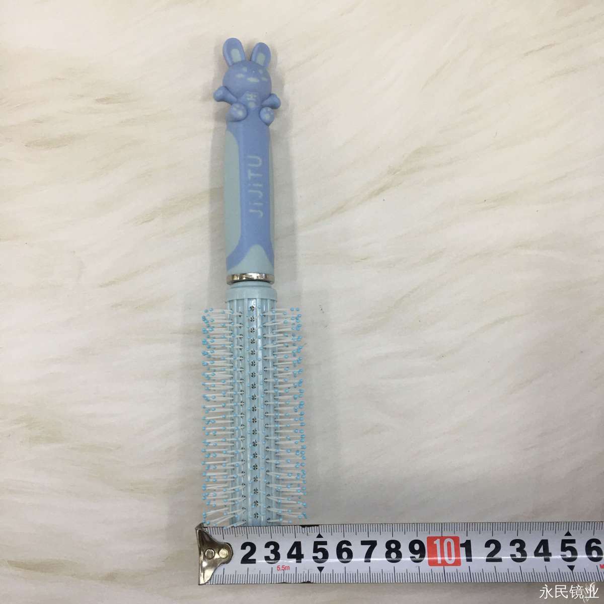 【永民镜业】2012-61opp卷梳 出口外贸 简约便捷卡通手柄精美设计 柔顺防静电产品图