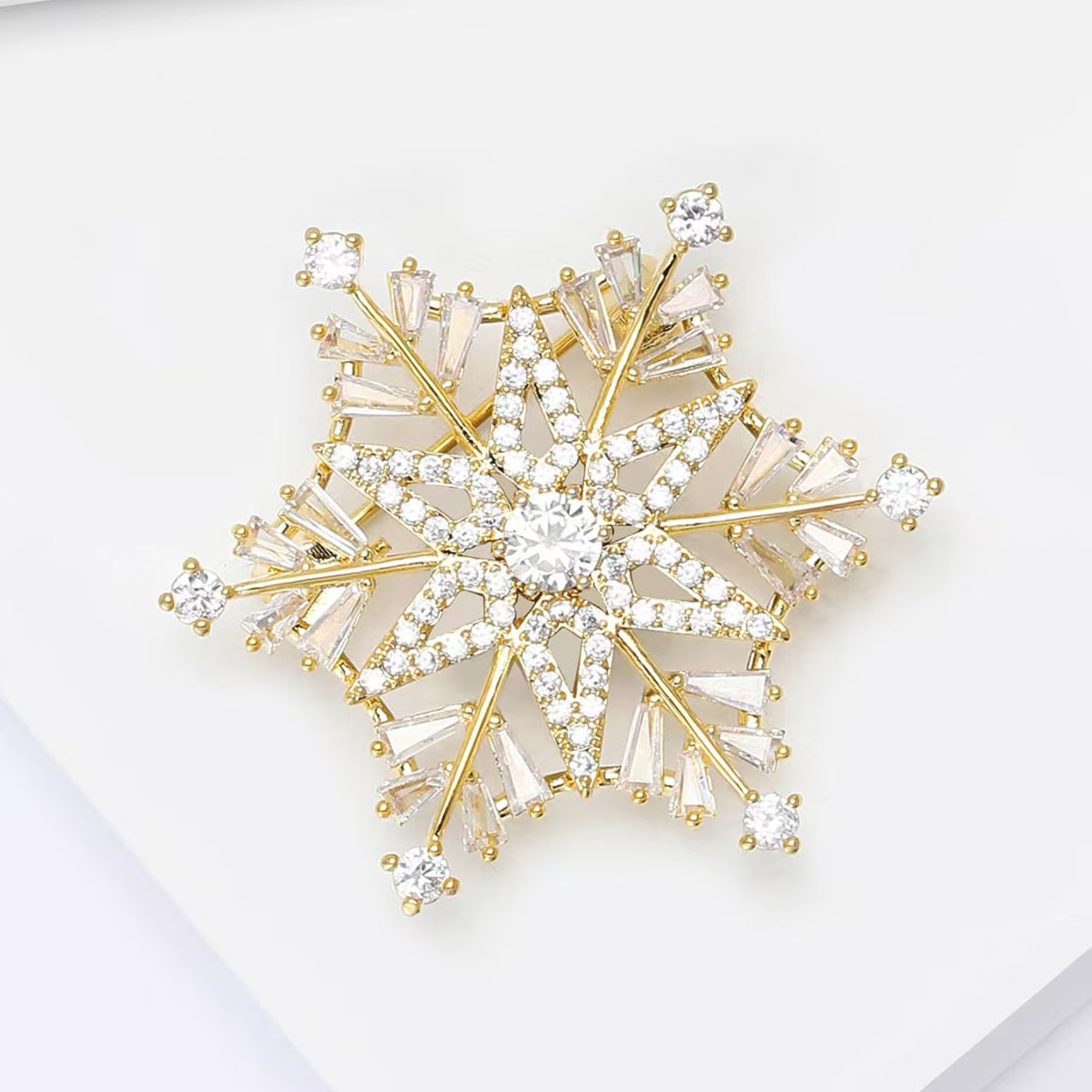 胸针/金榜题名/莫桑钻胸针/胸针复古/吧唧产品图