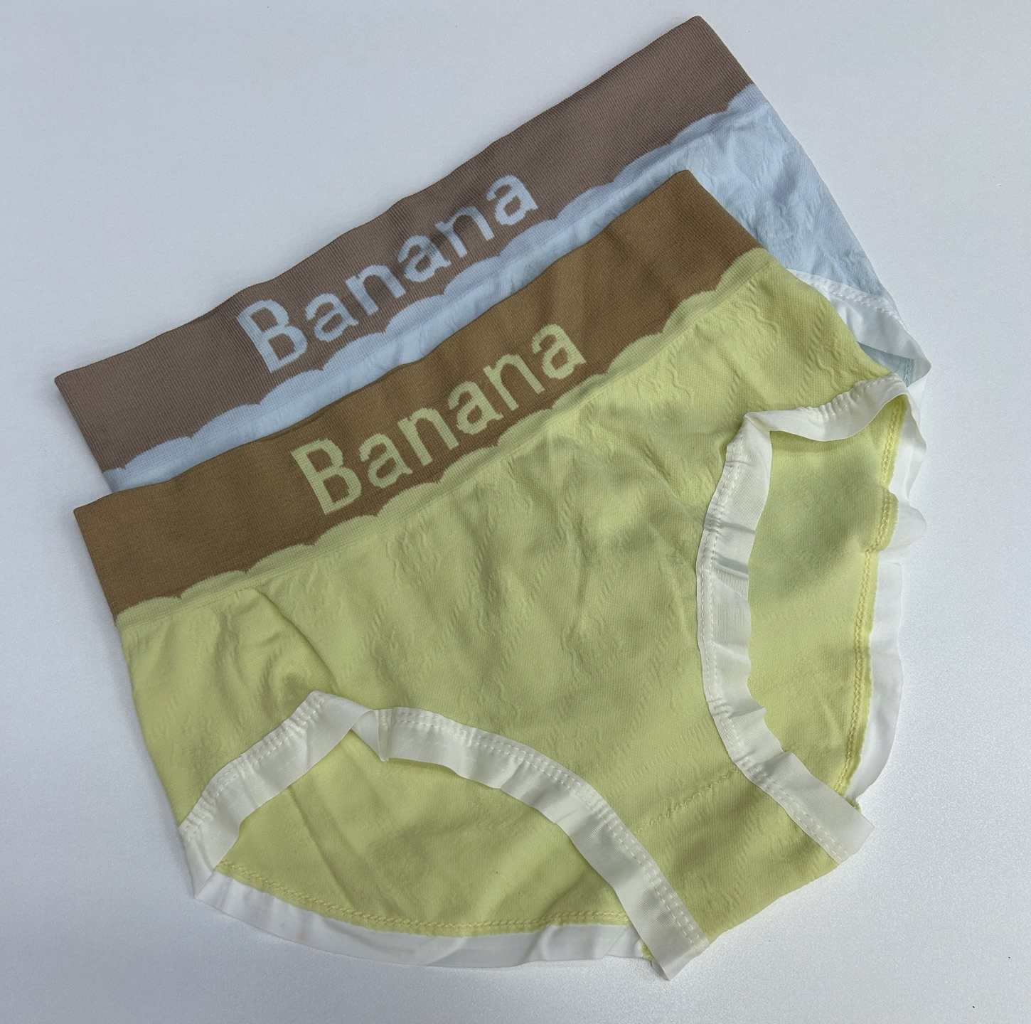 1488# Foreign trade export women's underwear Rabbit Banana New high-waisted underwear Women lift buttocks and tuck in abdomen large size breathable Japanese style ins seamless triangle pants QNI details Picture