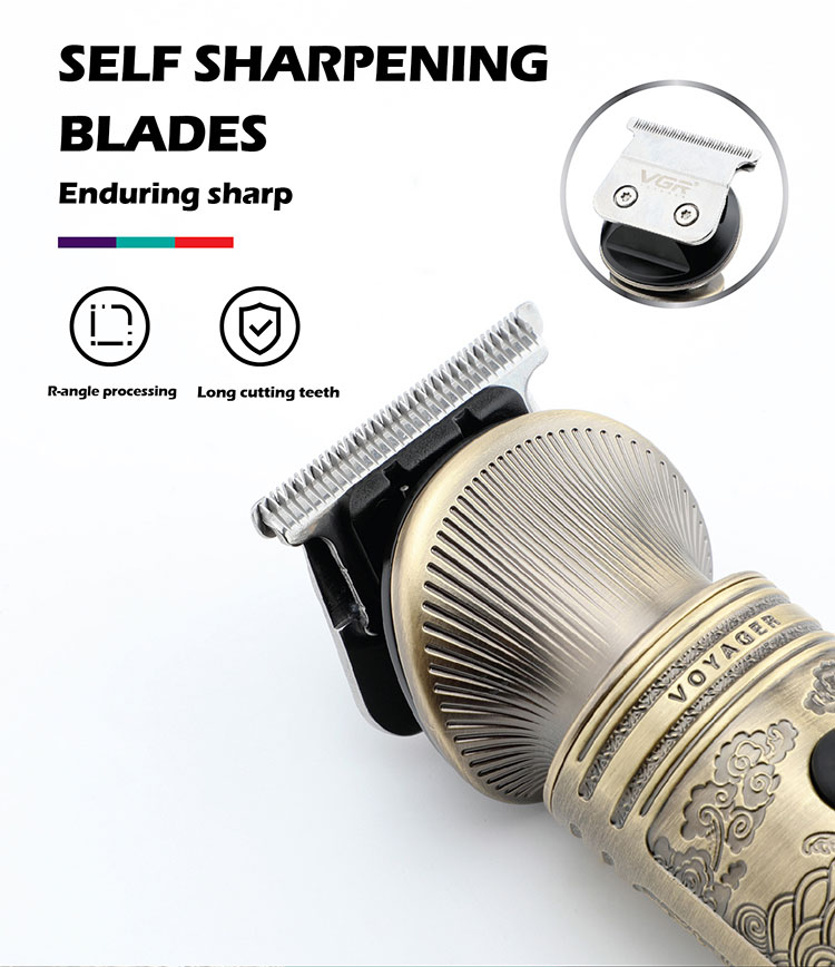 VGR962 Cross-border new product Hair clipper, professional retro oil hair clipper, professional electric hair clipper pic 4