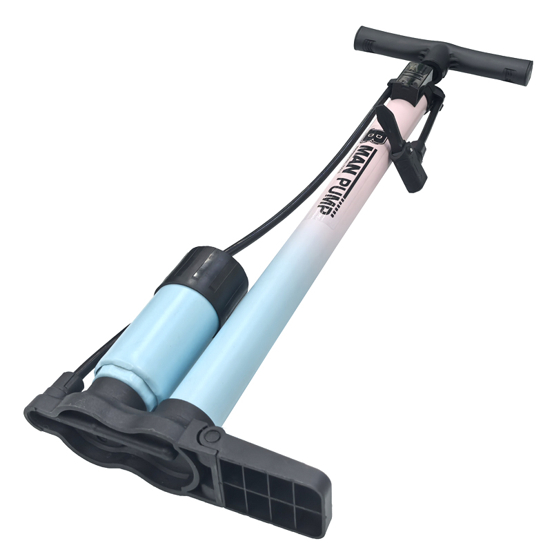38QB floor-standing air pump with watch, basketball toy air pump, bicycle air pump, car air pump, portable household bicycle air pump Specification image