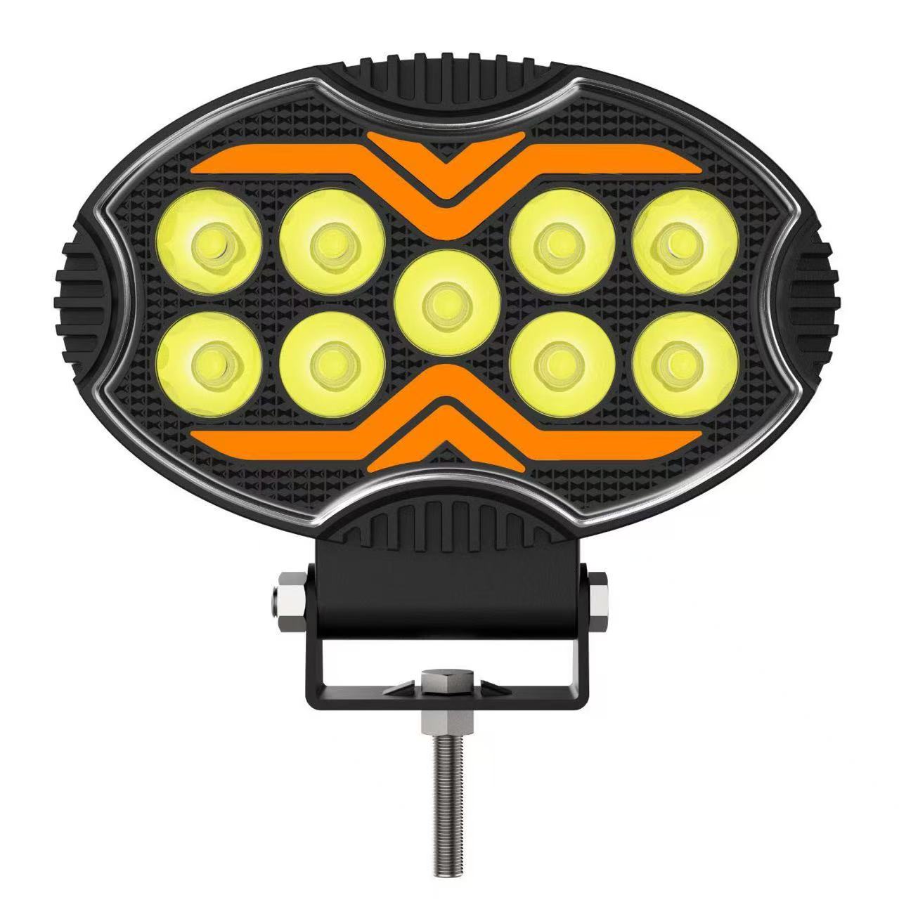 4-inch square car led work light with daytime running light, LED work light, off-road vehicle spotlight, headlight Application Scenario
