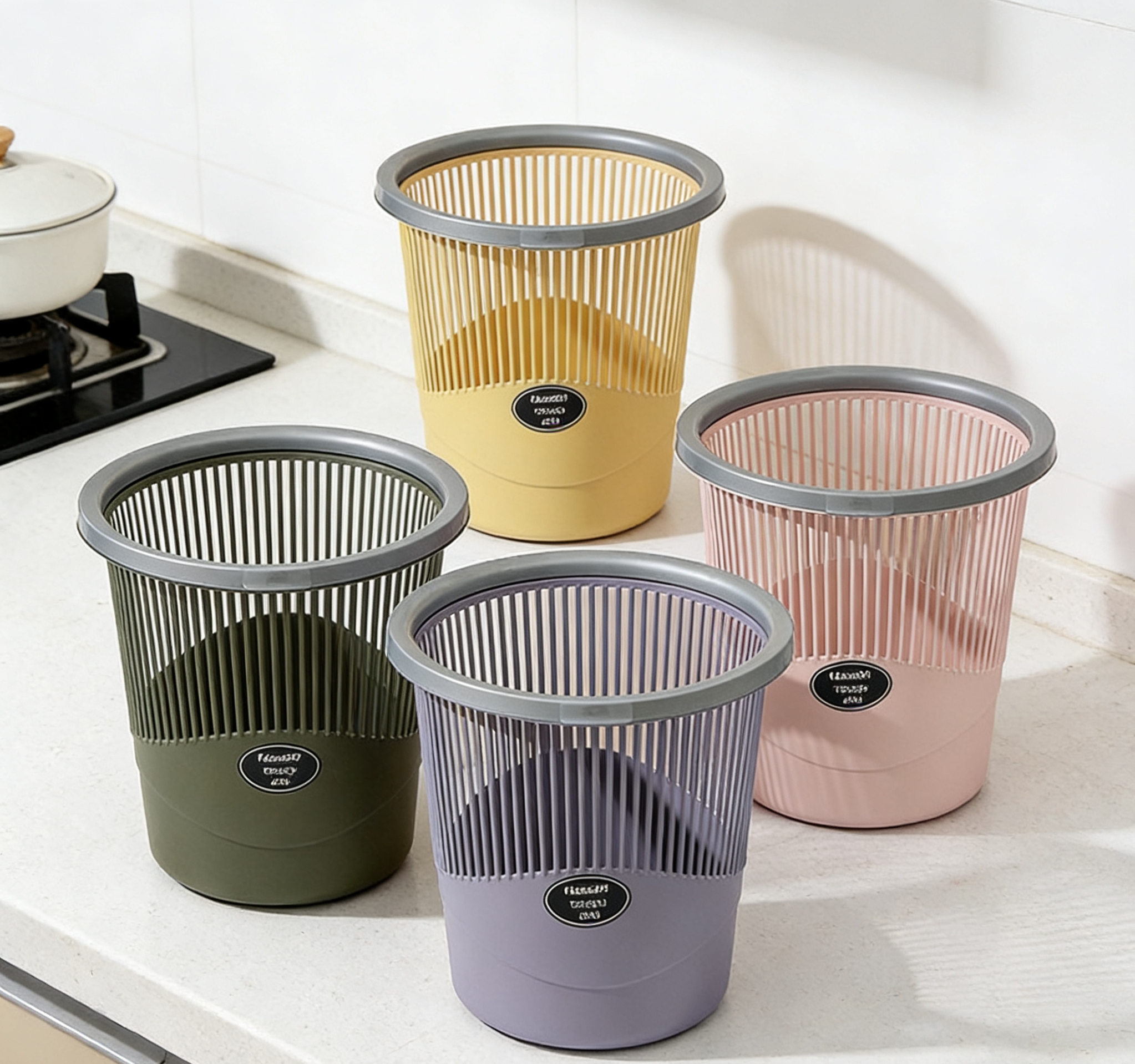 垃圾桶/笑脸垃圾桶/不弯腰垃圾桶/家用垃圾桶/不锈钢垃圾桶带盖细节图