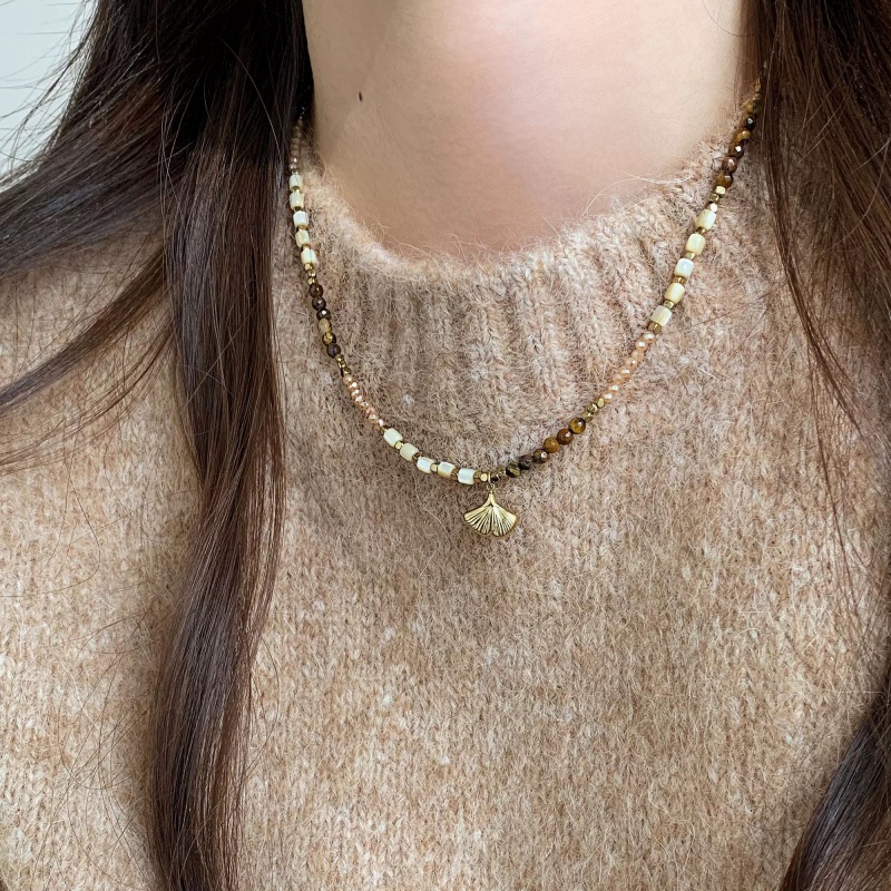 项链/珍珠项链/挂绳/首饰女短款优雅/经典项链产品图