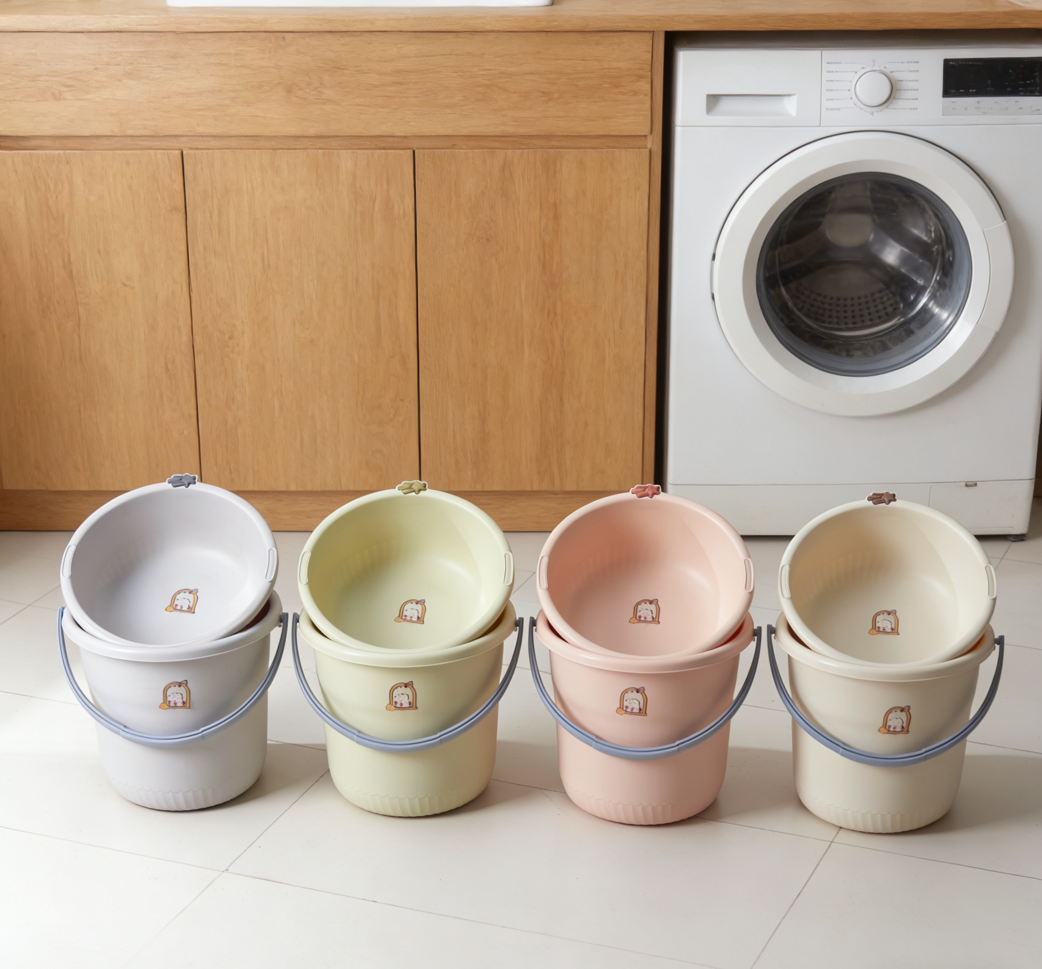 New bucket and basin set bestseller, simple and high appearance level, a great partner for home cleaning. Household bucket and basin set bestseller recommendation, a good helper for home cleaning, durable and beautiful. Wholesale Item Picture