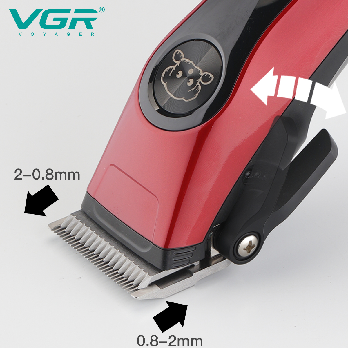 VGR202 Pet Hair Clipper, electric hair remover, pet care and grooming, cross-border hair removal, dog electric clipper Item Picture