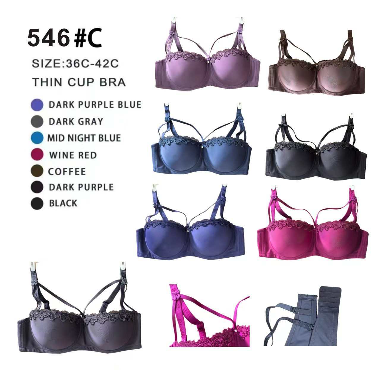 546# Export underwear inventory Clearance: Low-price lace jacquard women's bras, sexy steel rims gather fashionable and comfortable underwear, adjustable underwear QNI full figure